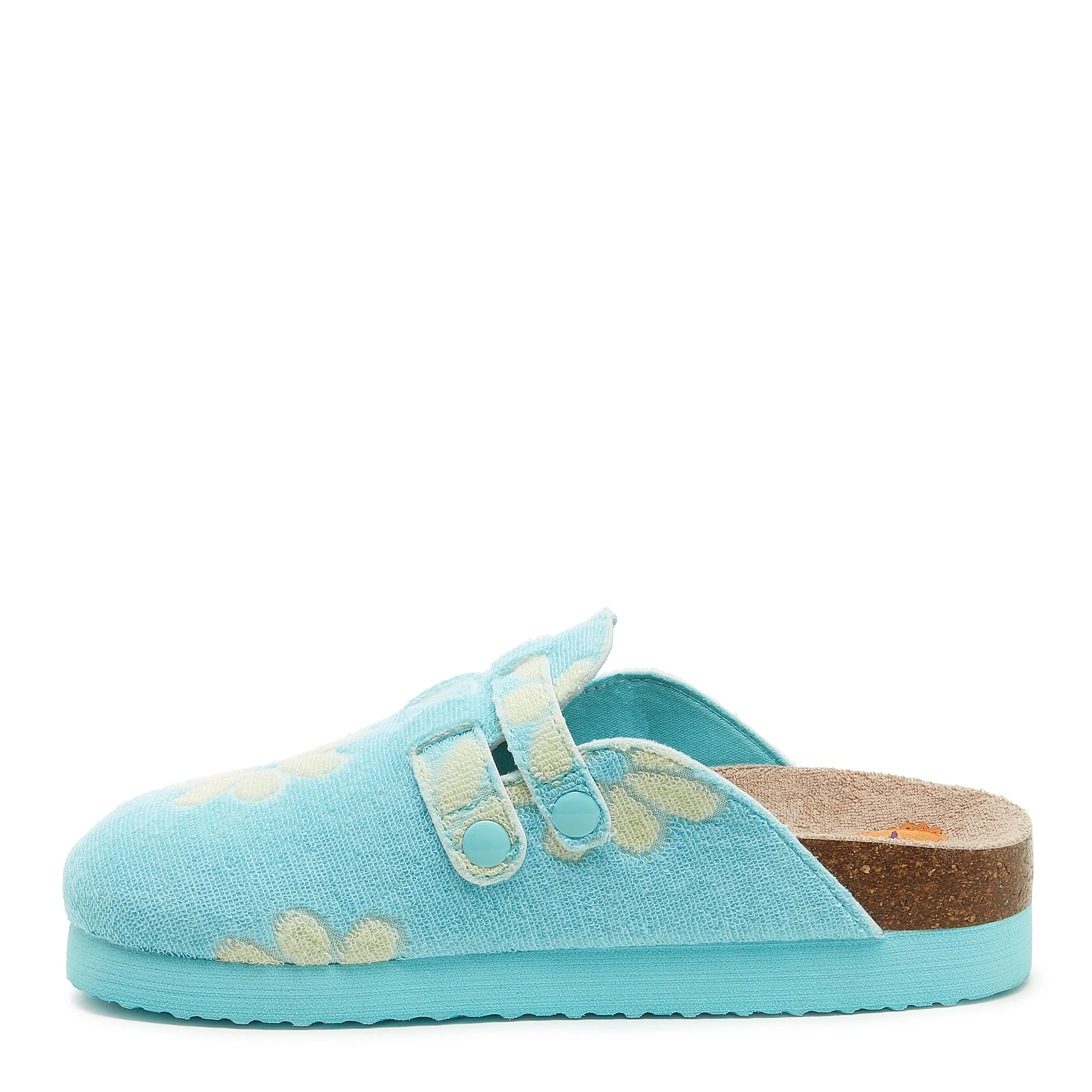 Abel Plus Blue Floral Clogs - Image 3