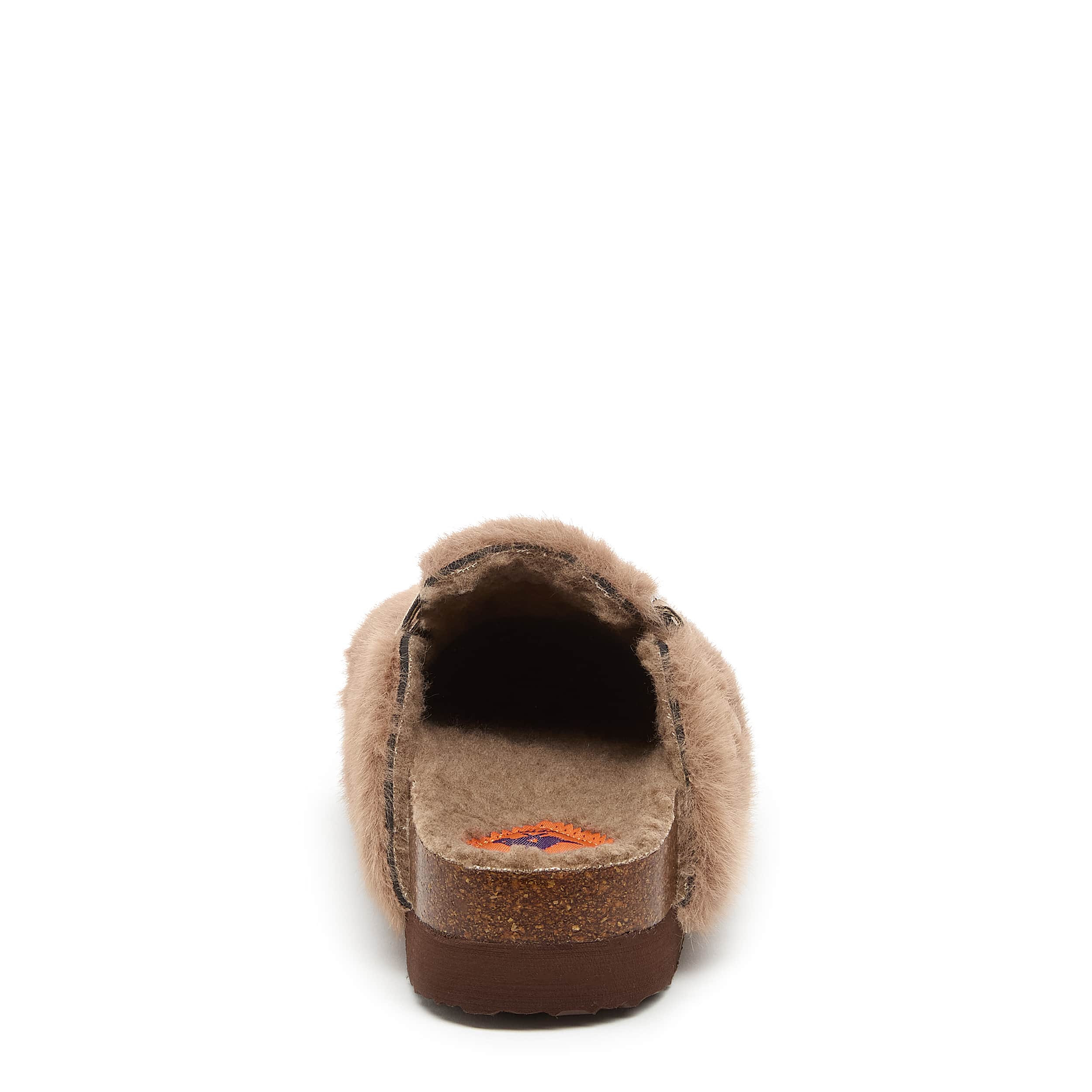 Abel Plus Fuzzy Taupe Clogs - Image 3