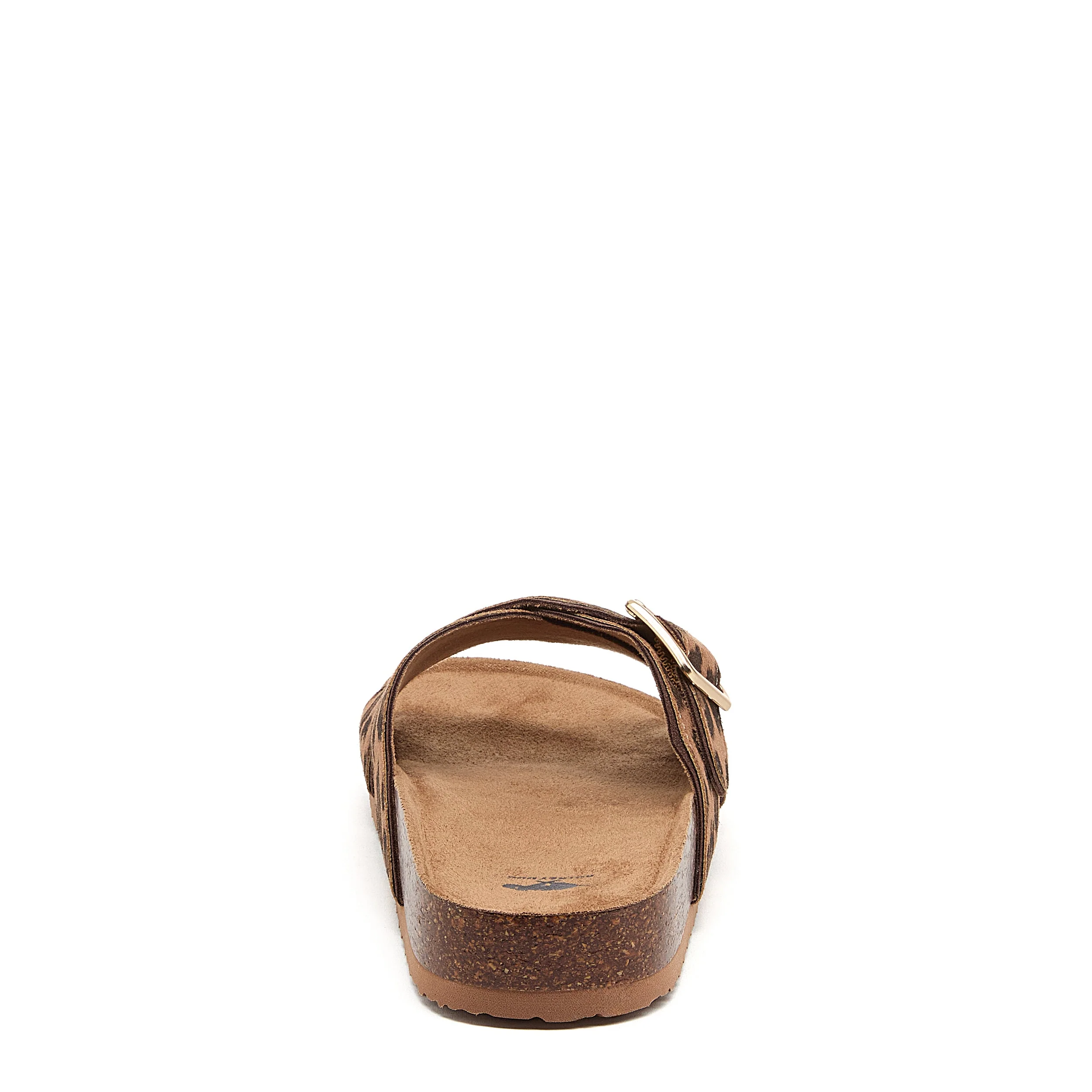 Annie Tan Leopard Print Sandals - Image 4