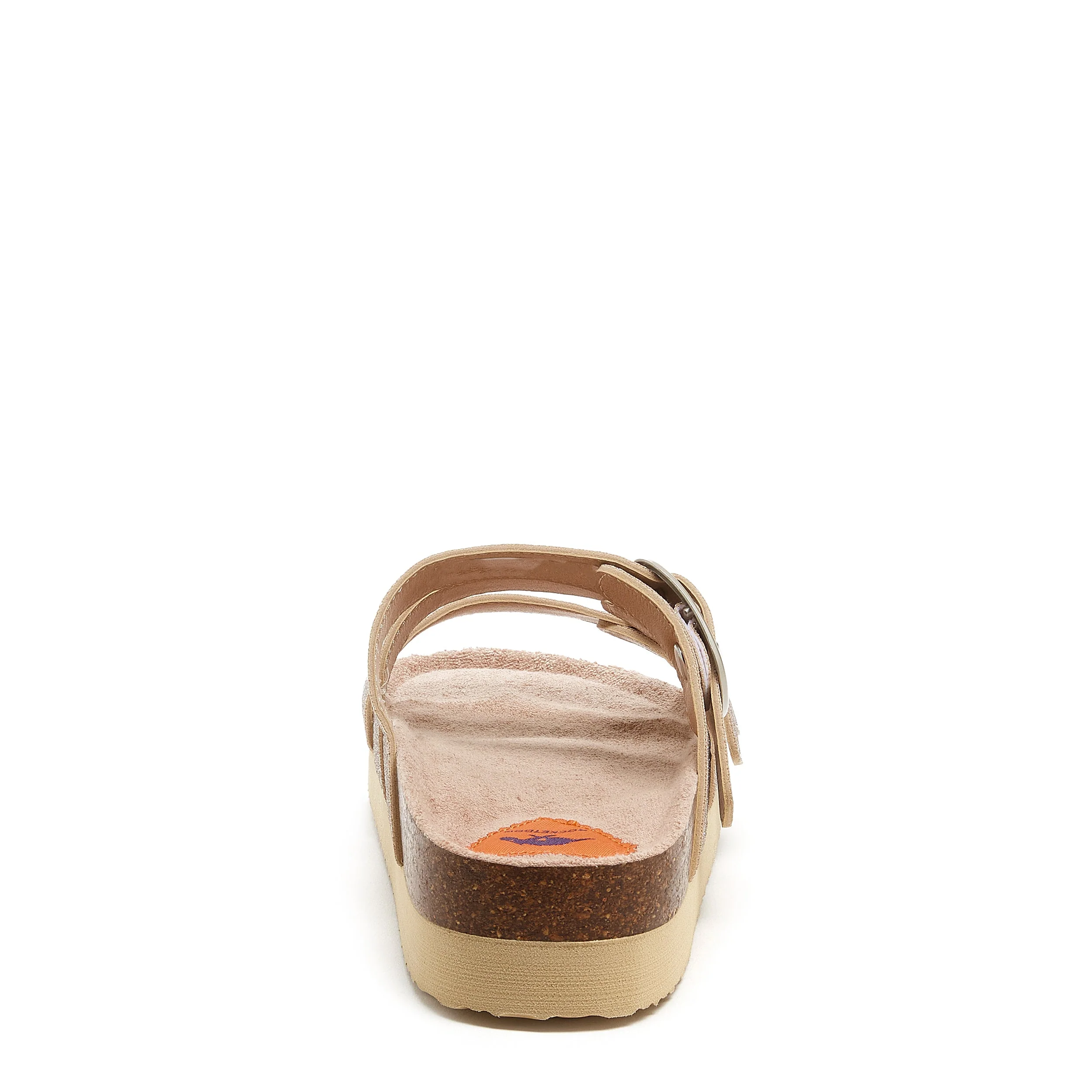 Astor Gold Glitter Slide Sandals - Image 4