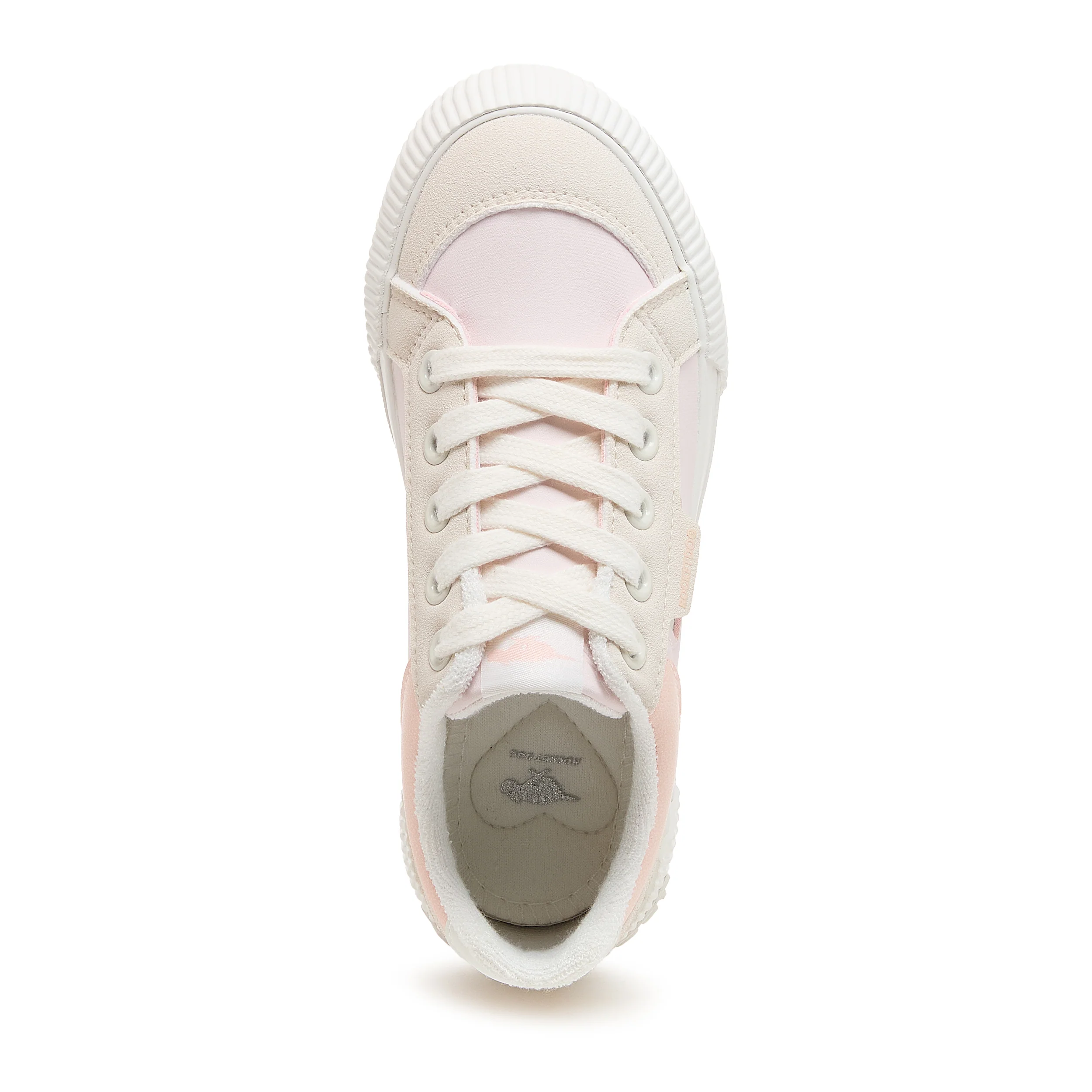 Cheery Light Pink Colour Block Trainers - Image 6