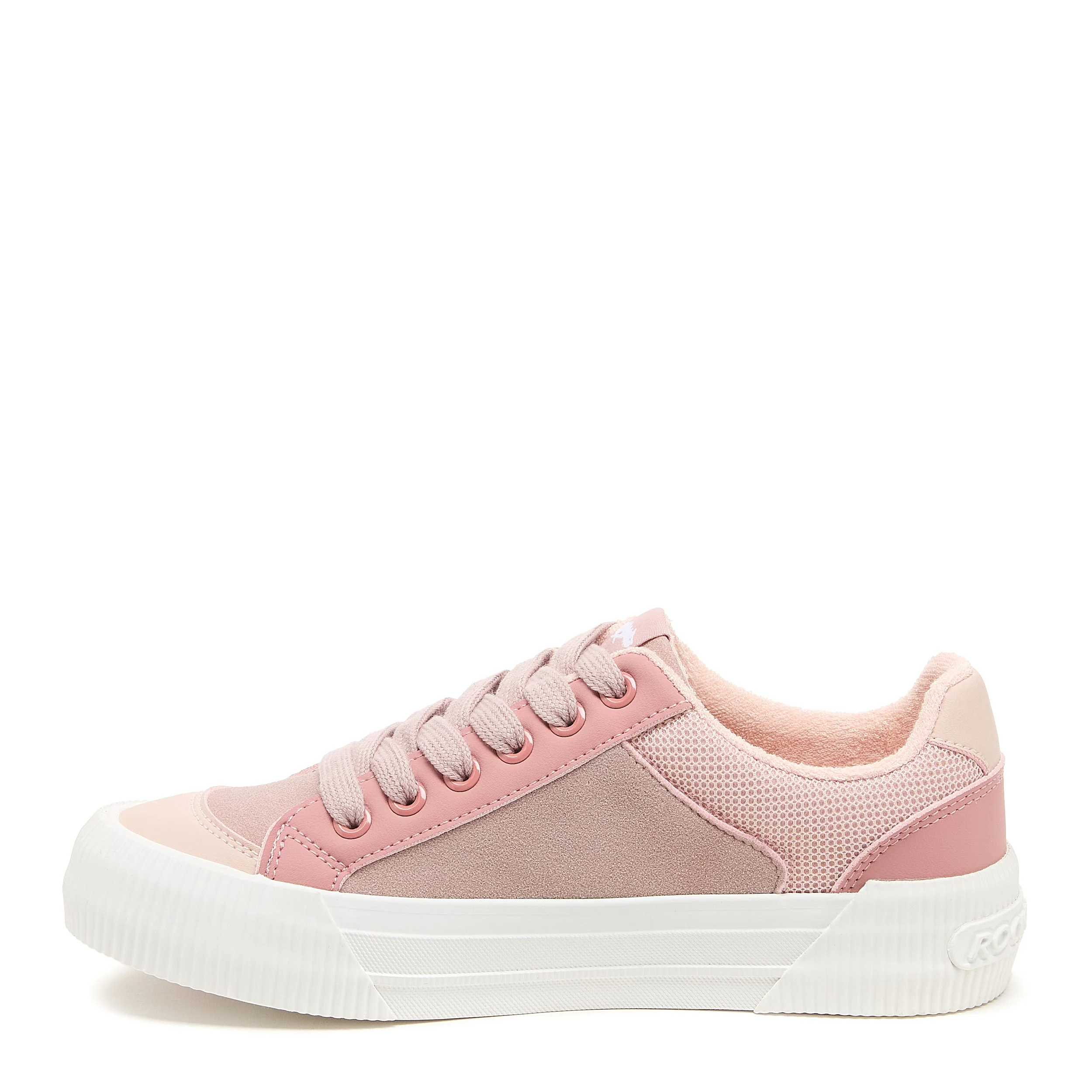 Cheery Mauve Colour Block Trainers - Image 3