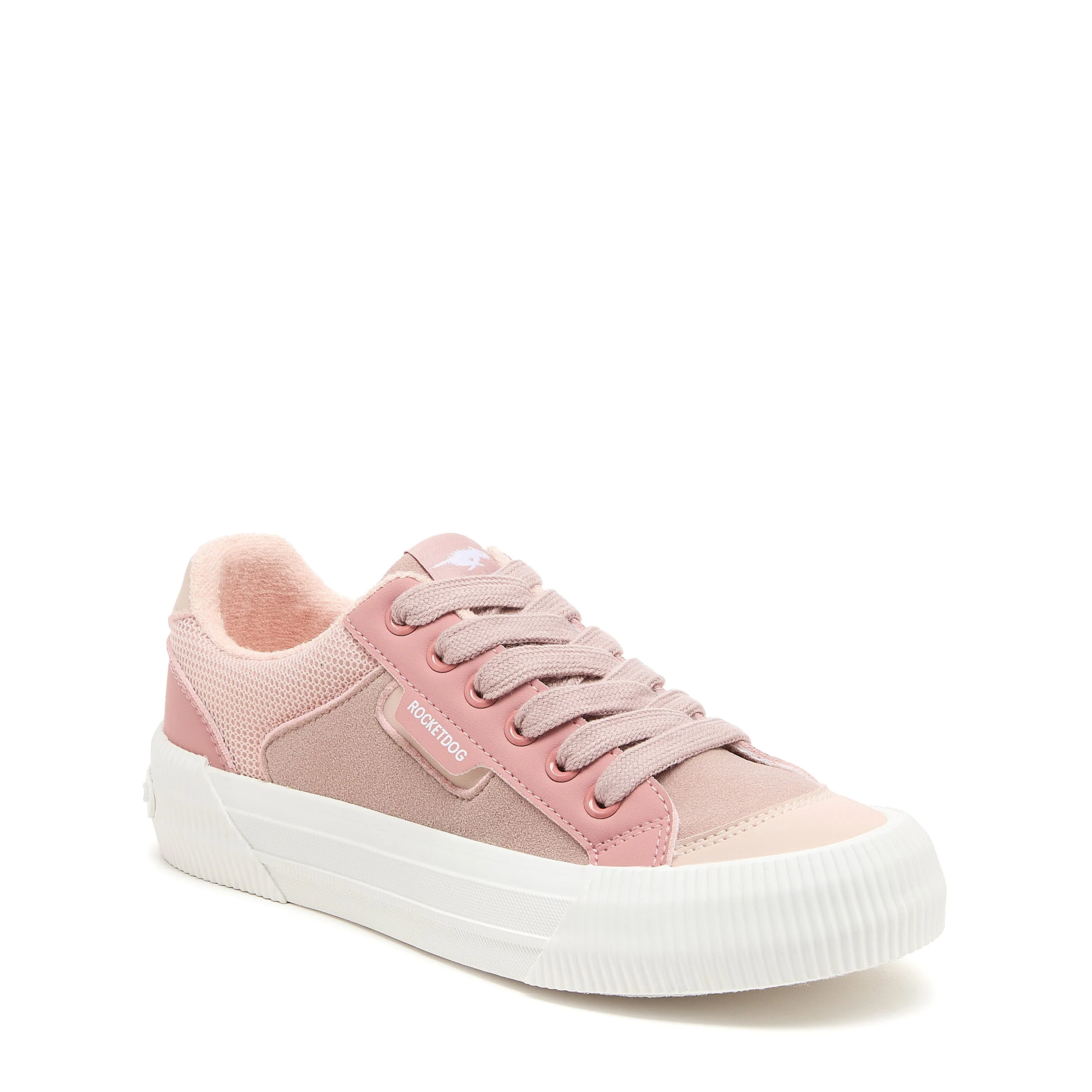 Cheery Mauve Colour Block Trainers - Image 4