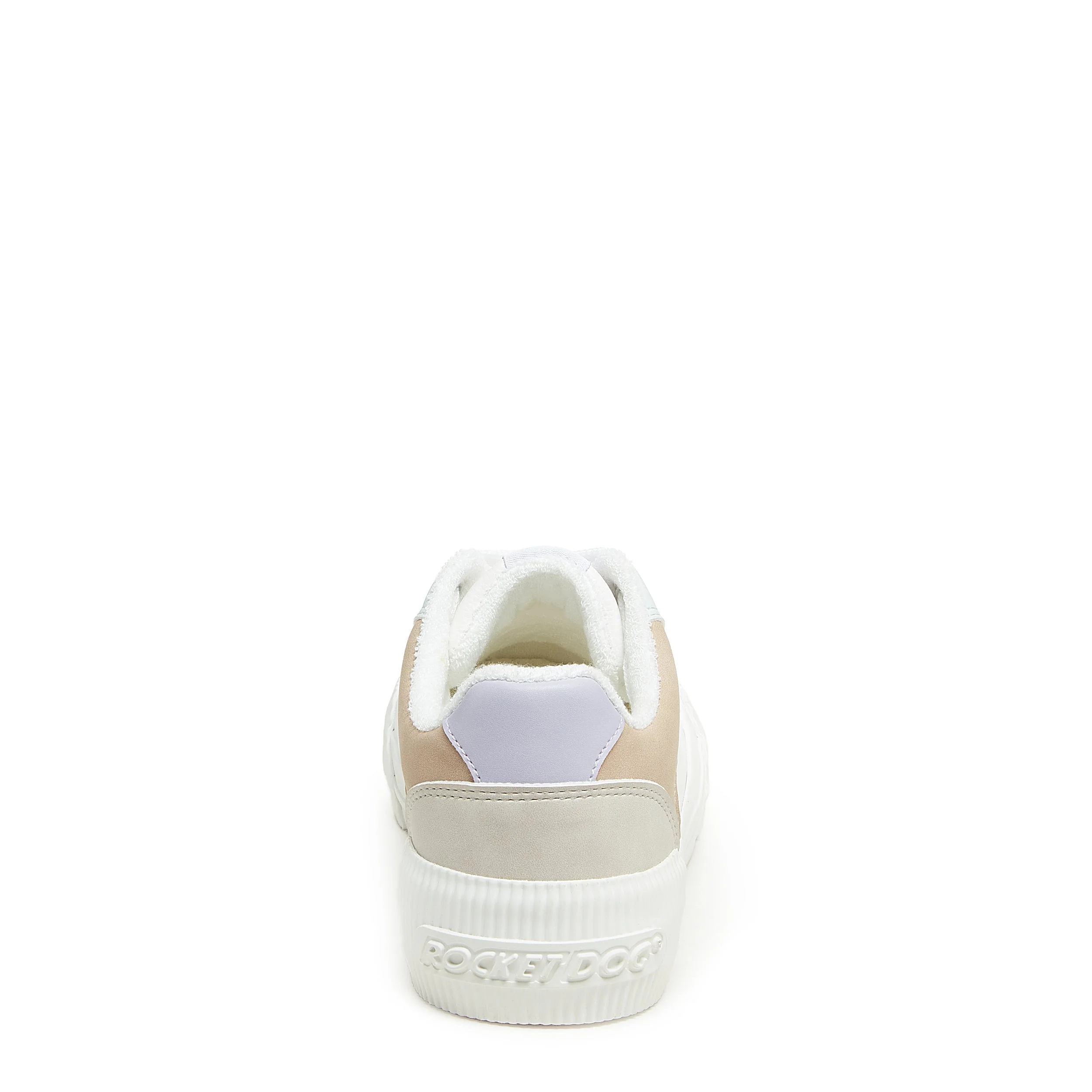 Cheery White Colour Block Trainers - Image 4