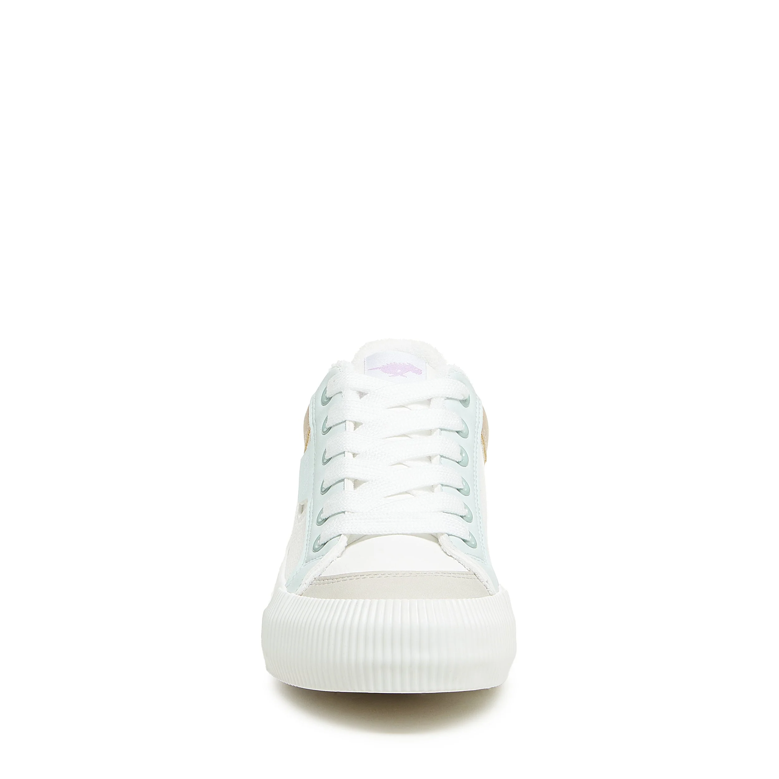 Cheery White Colour Block Trainers - Image 5
