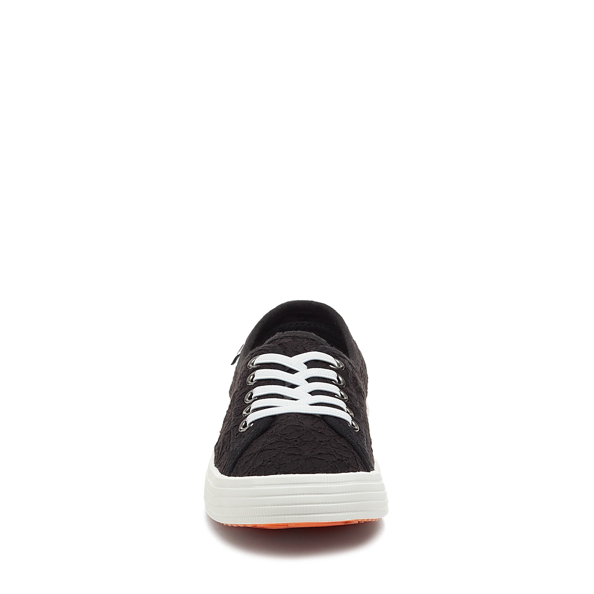 Chow Chow Black Elsie Eyelet Trainers - Image 6
