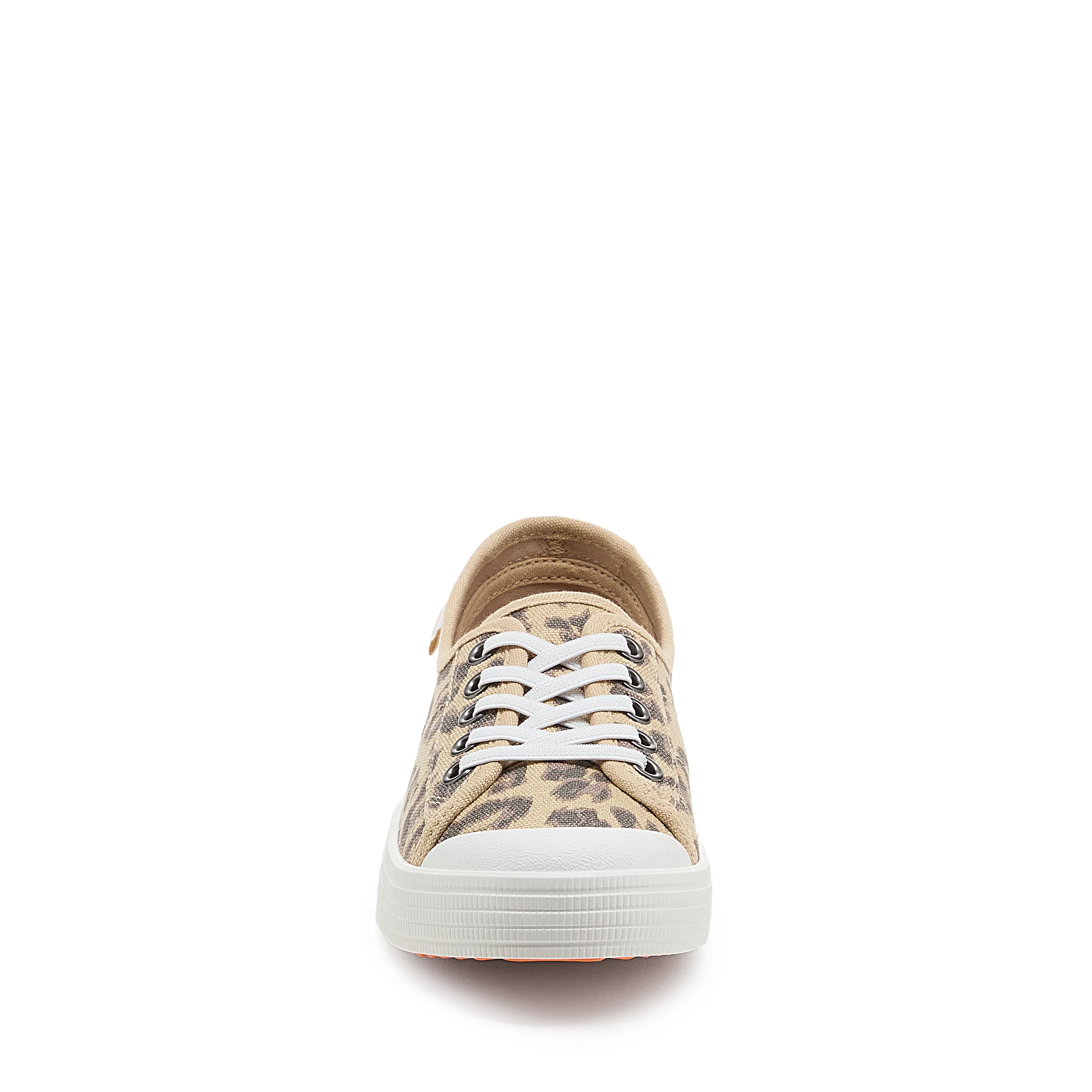 Chow Chow Tan Leopard Print Trainers - Image 5