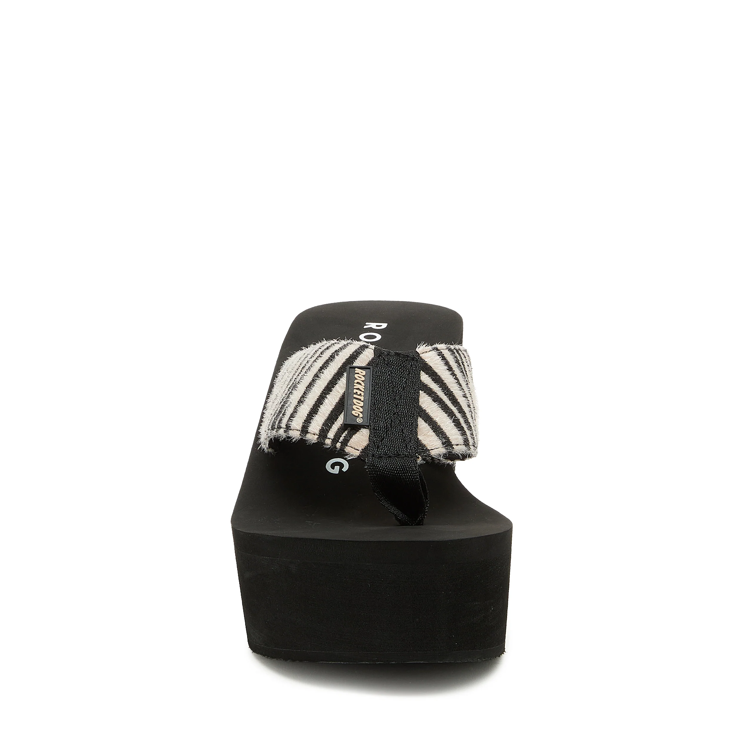 Crush Tan Animal Print Flip-Flops - Image 5