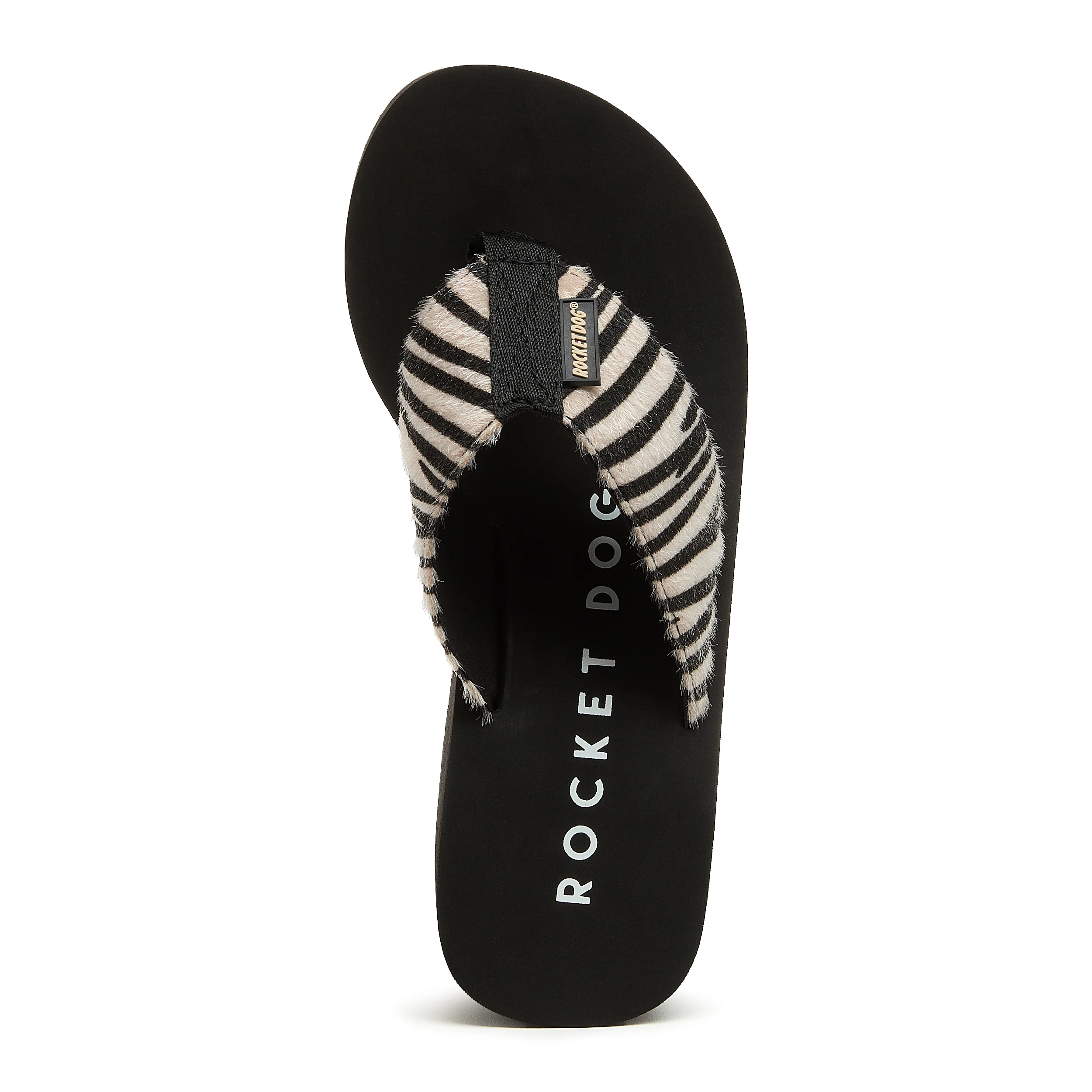 Crush Tan Animal Print Flip-Flops - Image 6