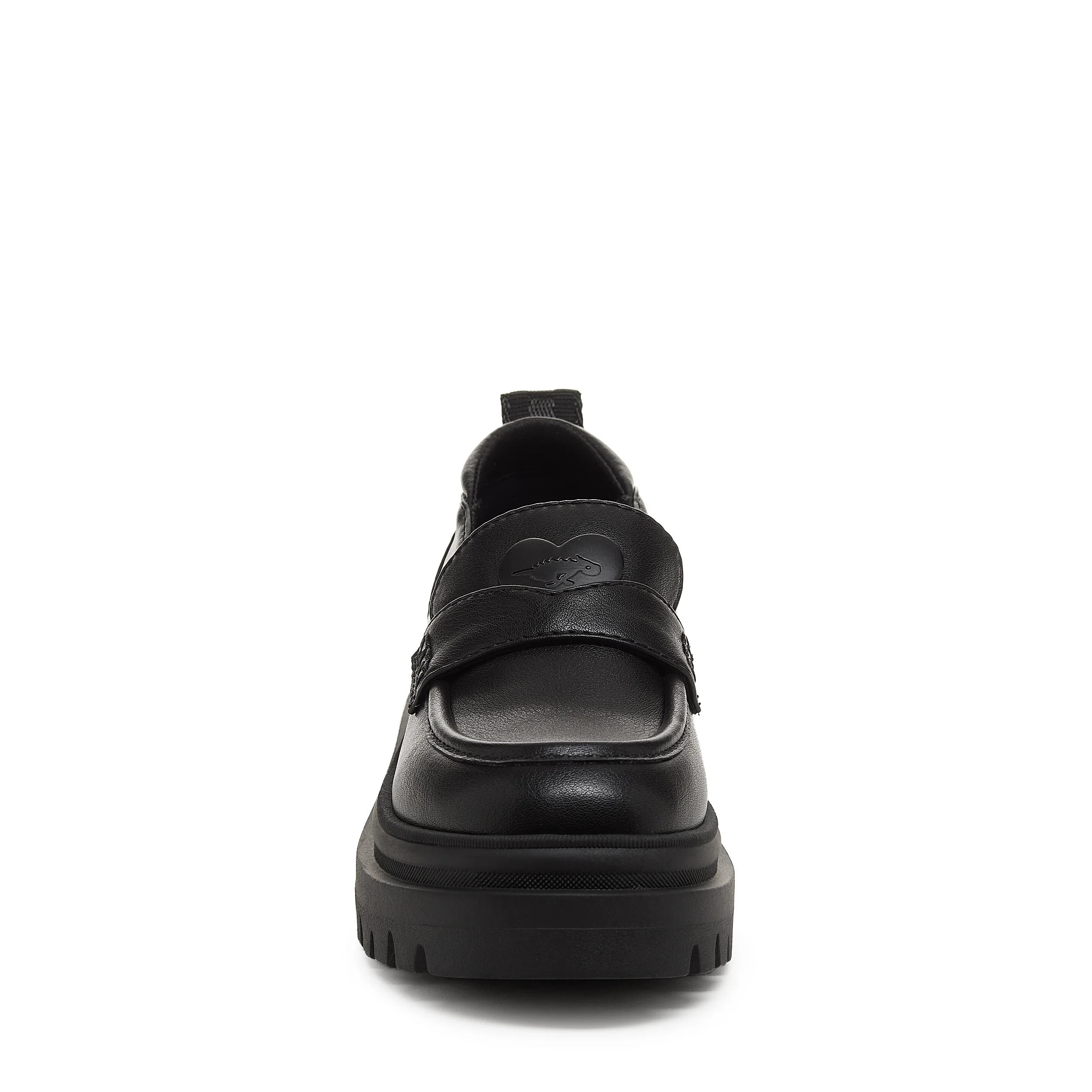 Dandy Black Platform Loafers - Image 6