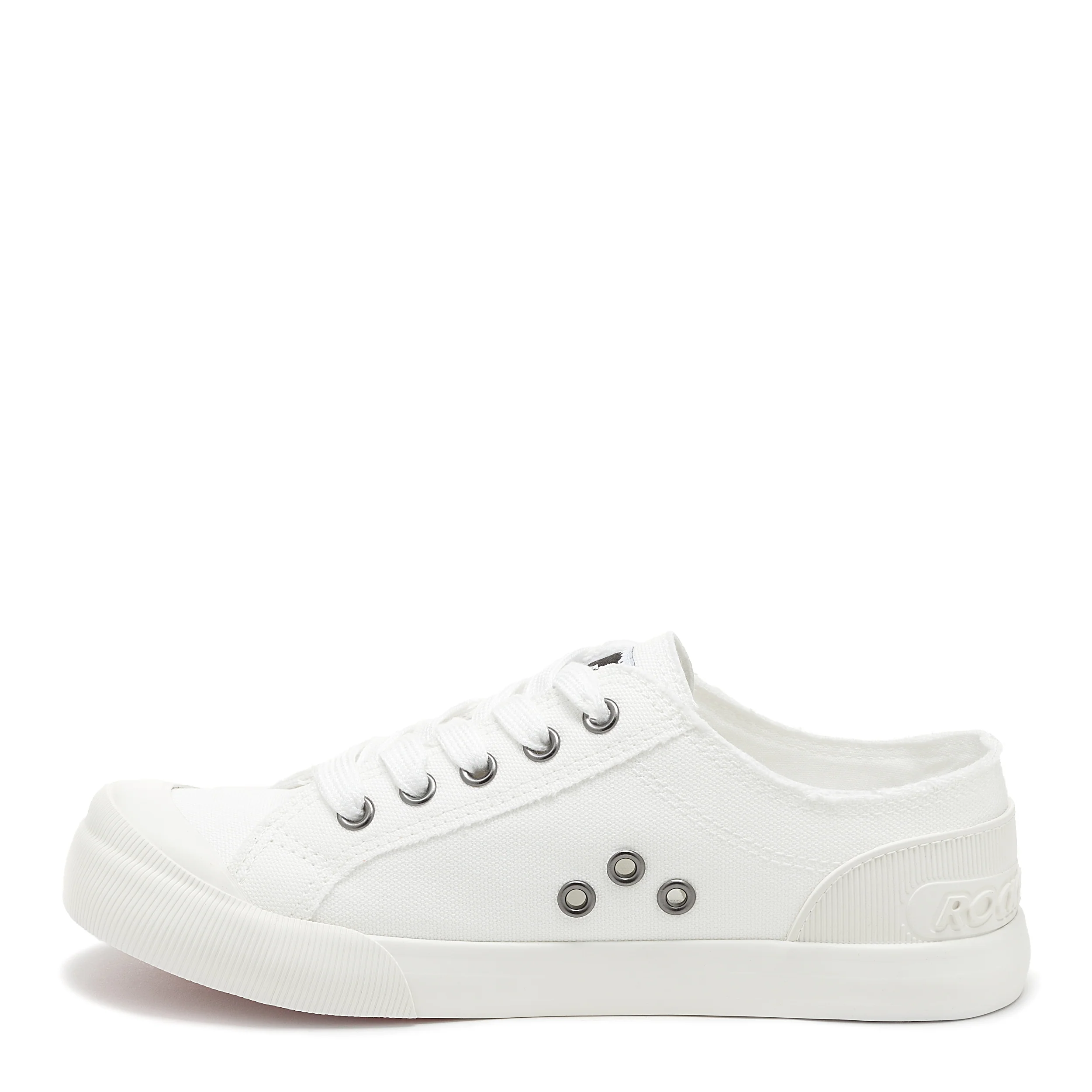 Jazzin All White Trainers - Image 4