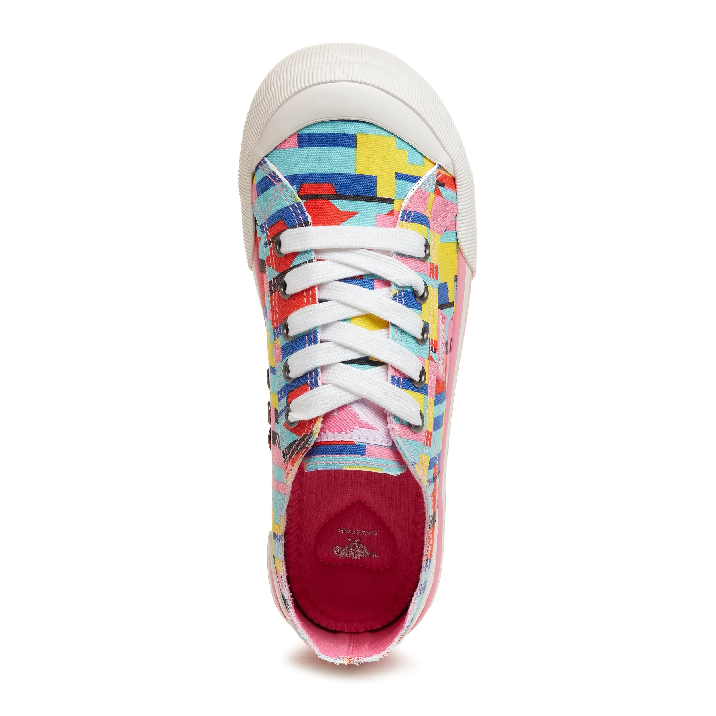 Jazzin Bright Pixel Trainers - Image 6