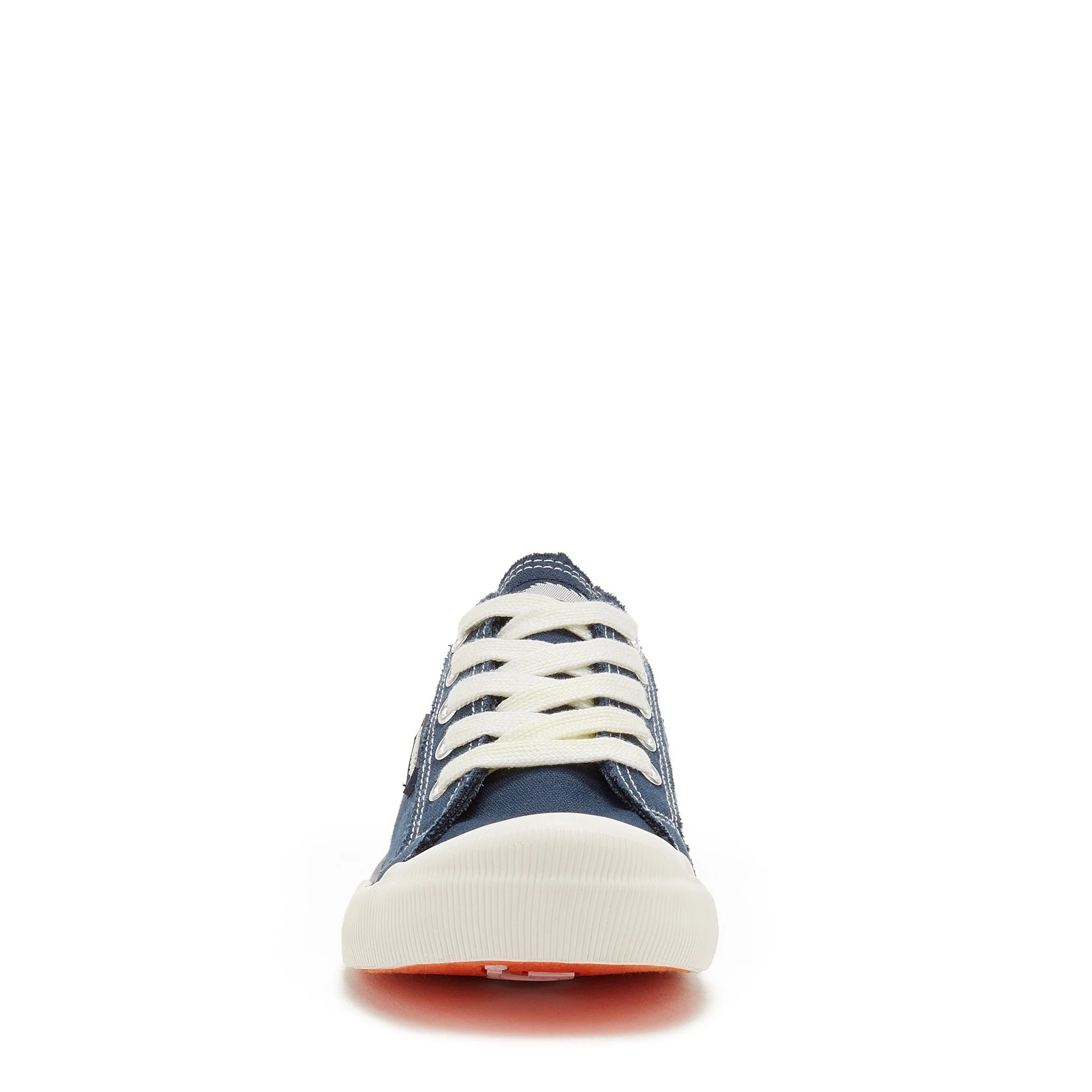 Jazzin Navy Canvas Low-Top Trainers - Image 5