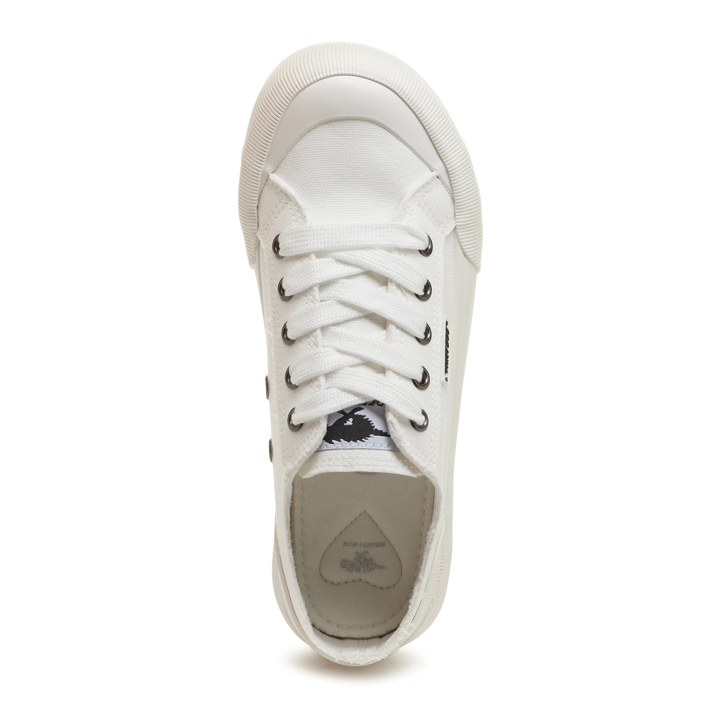 Jazzin Plus White Platform Trainers - Image 6