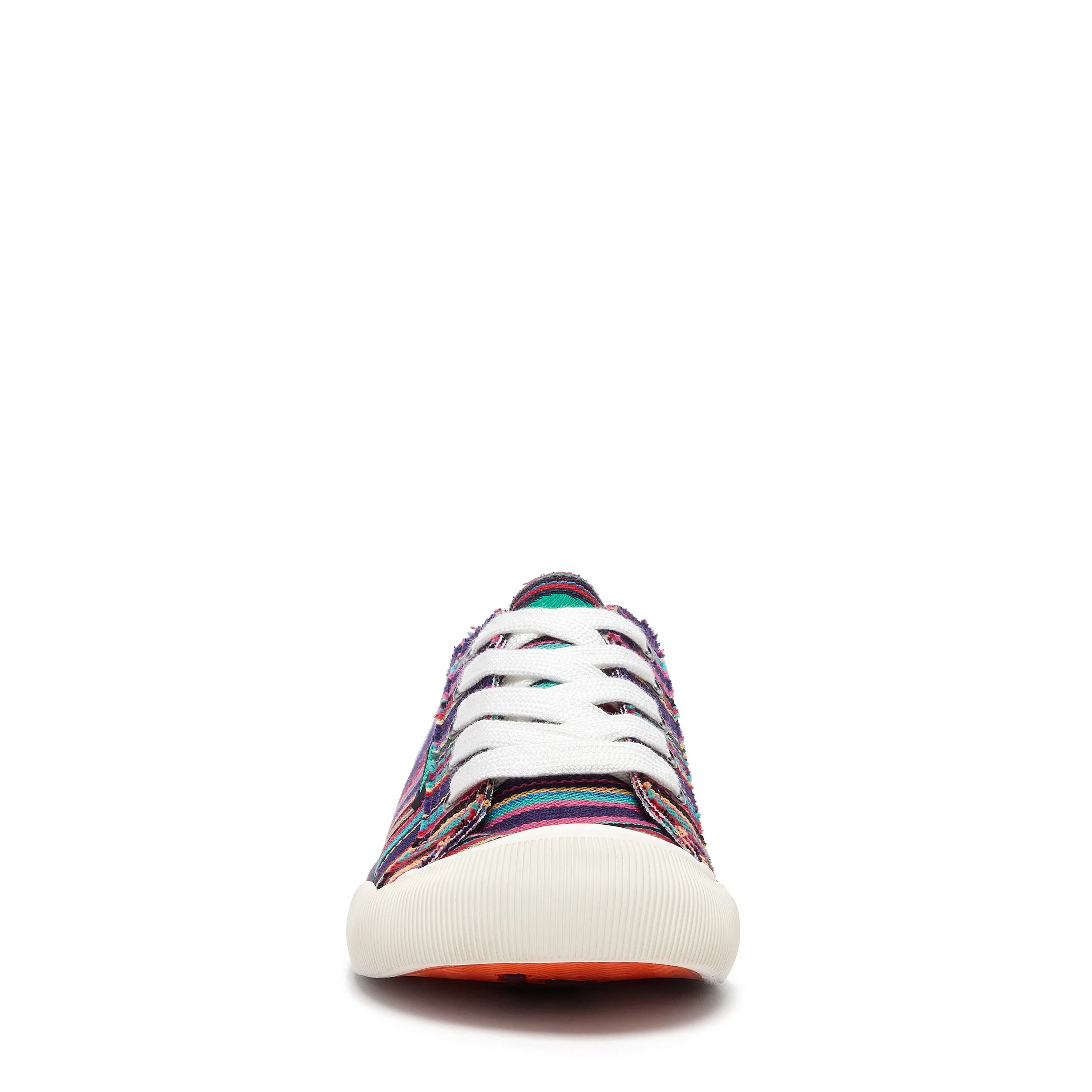 Jazzin Purple Aloe Stripe Trainers - Image 5
