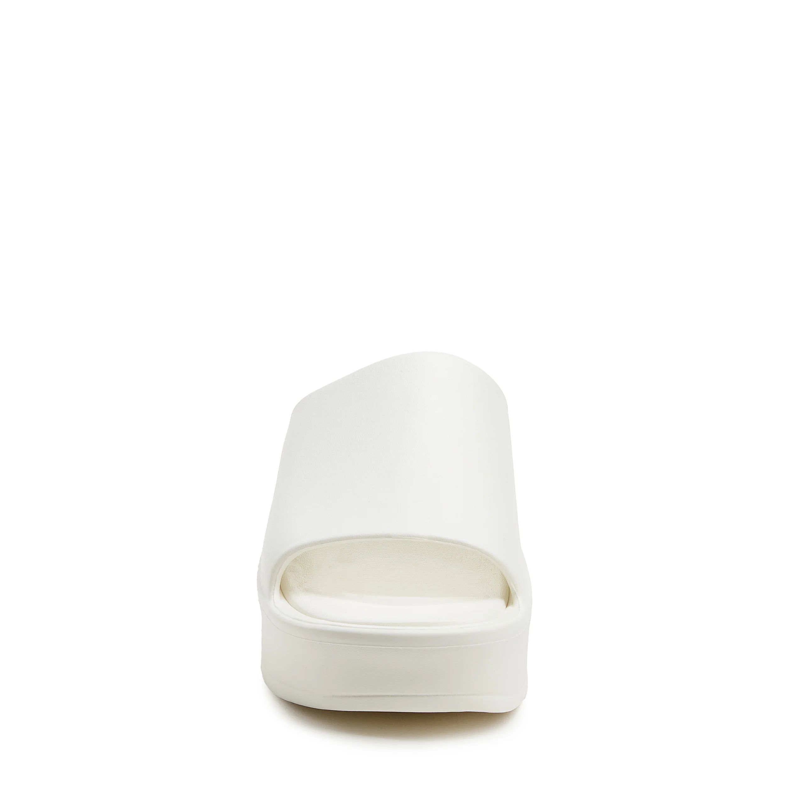 Petal Off White Platform Slide Sandals - Image 5