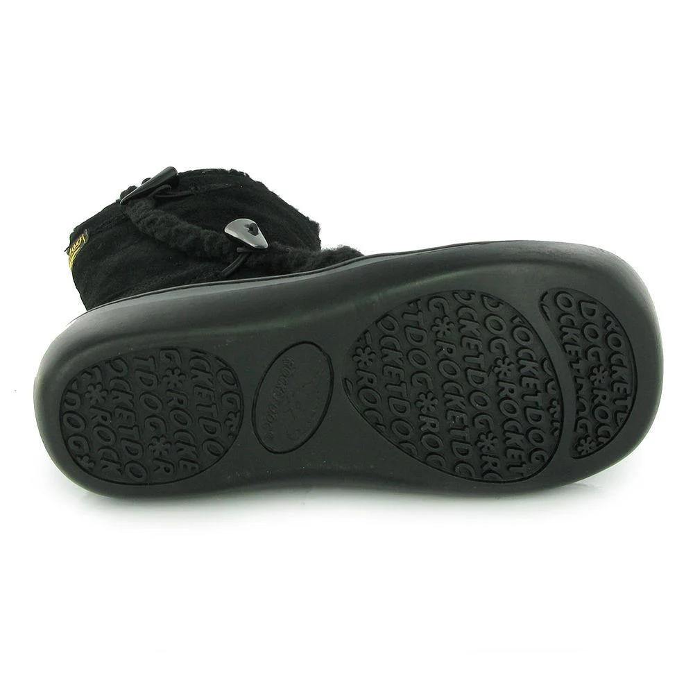 Slope Black Suede Winter Boots - Image 6