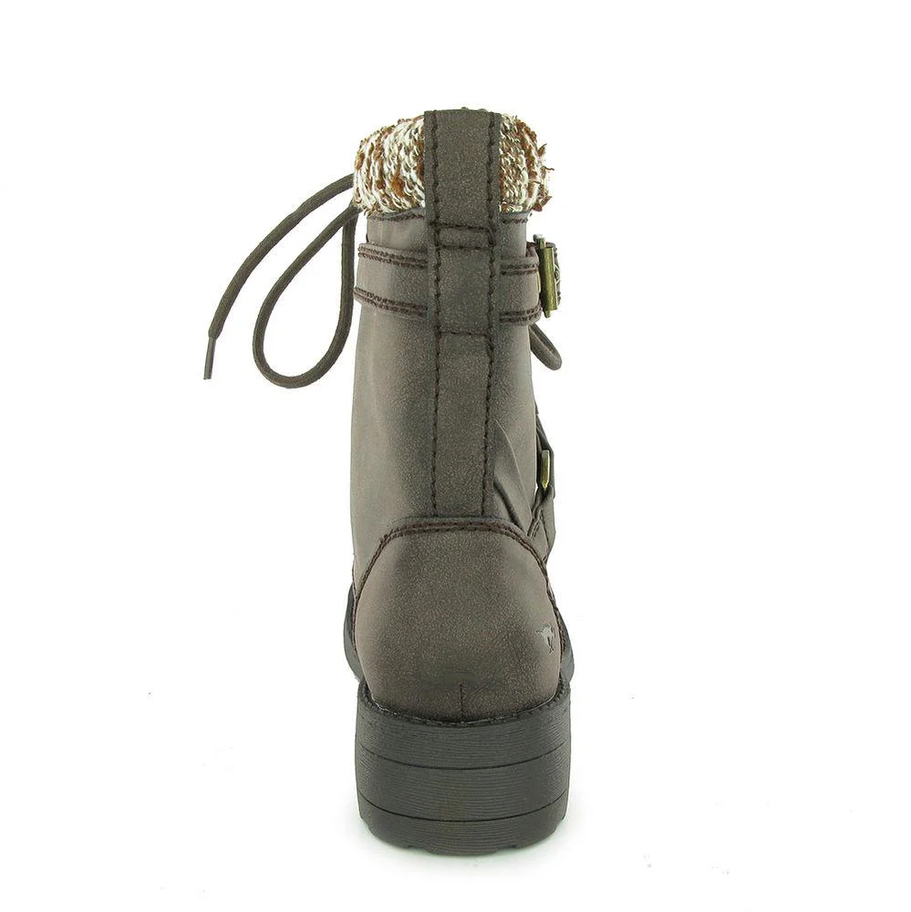 Thunder Brown Biker Boot - Image 4