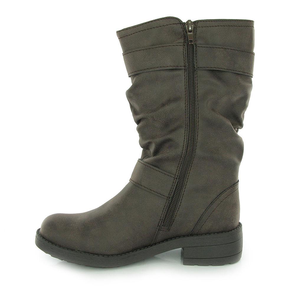Trumble Brown Biker Boot - Image 4