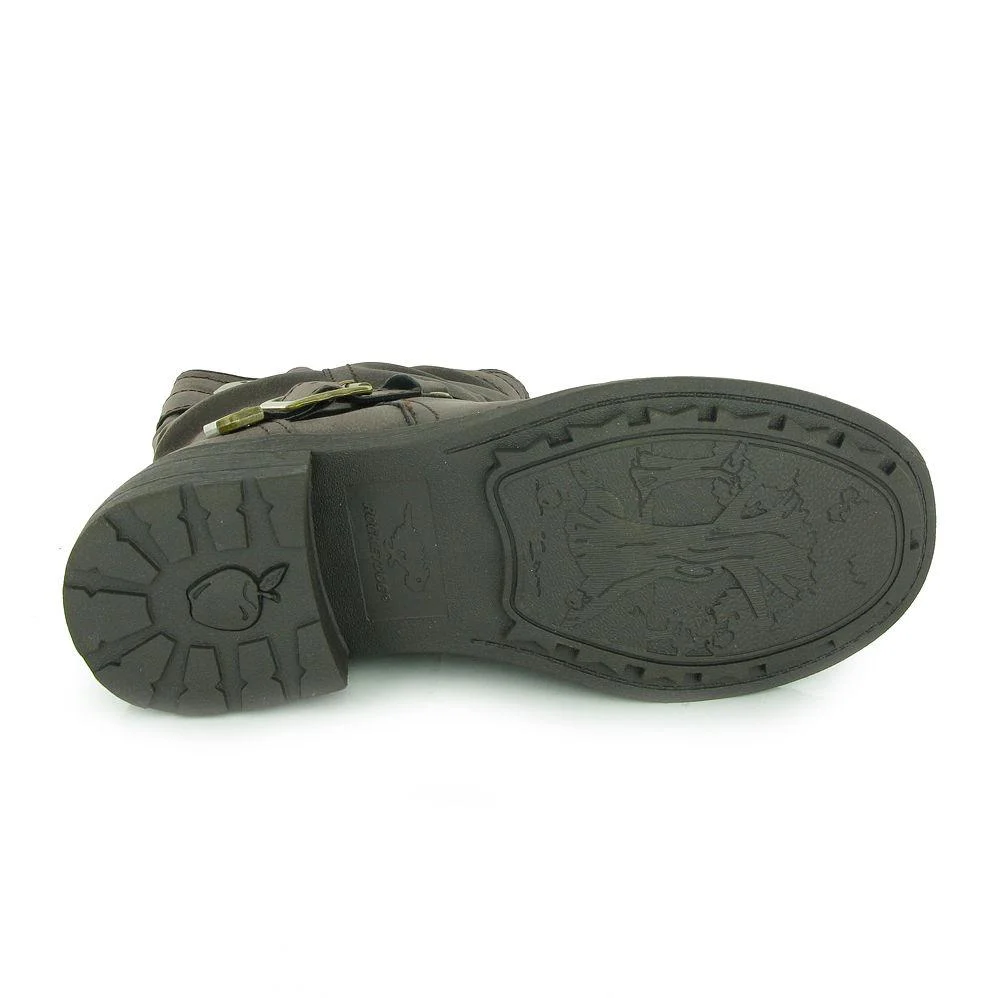 Trumble Brown Biker Boot - Image 5